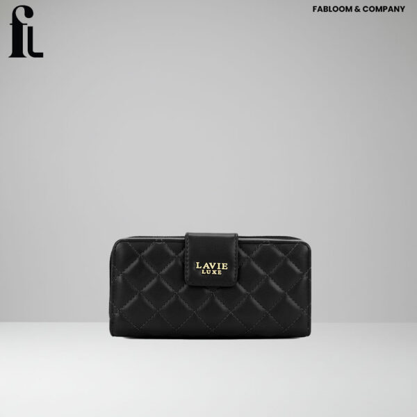 LX DIAMOND25 BIFOLD ZIP – Quilted Large Size Wallet